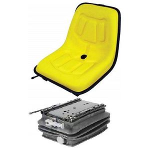 Asiento compacto para tractor con suspensión, para elevador de horquillas, cortacésped y cargador - Product Image 1
