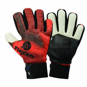 Guantes de Portero Profesionales de Cuero de Alta Calidad, Diseño Ligero Antideslizante, Protección para los Dedos, Personalización OEM, Entrenamiento Deportivo - Product Image 6