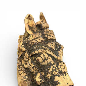 Decoración de Caballo Antiguo, Estilo Art Deco Tradicional, Diseño Abstracto de Animal Hecho a Mano para Decoración del Hogar, Sala de Estar, Bodas, Navidad - Product Image 3