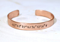 Bracelets en cuivre pur magnétiques classiques faits à la main par des artisans royaux, finition polie, taille personnalisée pour les mariages et les fêtes