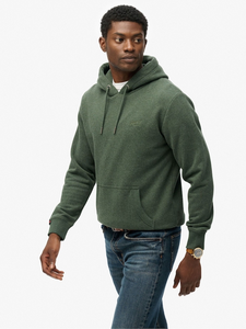 Sweat à capuche unisexe surdimensionné personnalisé Sweat à capuche en polaire lourde Sweat à capuche de couleur unie en couleur verte - Product Image 3