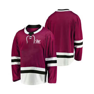 เสื้อผ้ากีฬาเสื้อกีฬาฮ็อกกี้น้ำแข็งที่ทนทานเสื้อกีฬาสไตล์ใหม่ระบายอากาศได้ง่าย - Product Image 1