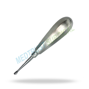 Elevador Dental Quirúrgico Estándar de 5.1mm con Punta de Ala 501 para Extracción de Dientes y Elevación de Raíces - Product Image 3