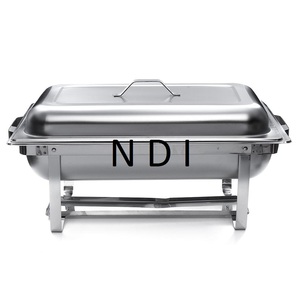 Venta caliente Plato de frotamiento Catering Calentador de alimentos Servir Plato de frotamiento Buffet Comida Mostrar Cazuelas Servir Plato de frotamiento - Product Image 1