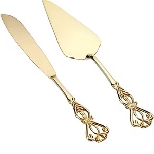 Modern Design Wedding Party Decoration Steel Metal <b>Cake</b> <b>Server</b> Set Serving Utensil Metal <b>Cake</b> <b>Server</b> - Product Image 1