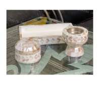 Coffrets Cadeaux Éco-Responsables en Coquillages Sculptés et Matériaux Organiques pour le Ramadan – Article Phare : Brûleur d'Encens Mabkhara et Sous-Verre Arabe Mubkhar