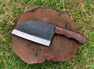 Nouveauté Hachoir fait main en acier à haute teneur en carbone Couperet de chef de cuisine Couteau forgé japonais Couperet Couteau à désosser - Product Image 4