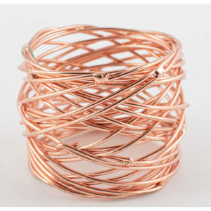 Juego de Cuatro Anillos de Servilleta con Cristales Opulentos que Añaden Glamour y Sofisticación a las Mesas de Boda y Eventos Especiales - Product Image 4