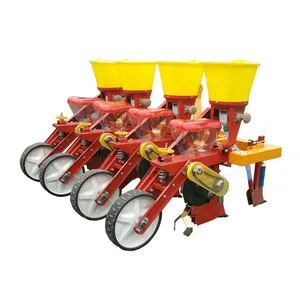 Suppliers Of High Quality Tractor Maize Corn Fertilizer 4 Row Seeder Corn Planter Machine