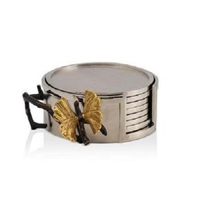 Ensemble de 6 sous-verres de taille personnalisée Attrayant en bois découpé au laser Design Style classique pour fournisseur en gros - Product Image 6