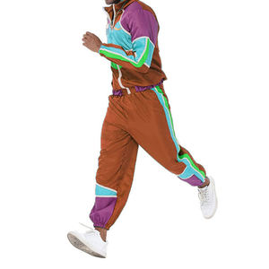 Ensemble de 2 pièces de couleurs différentes pour homme et femme Survêtement en nylon uni léger et surdimensionné Survêtement coupe-vent personnalisé Baggy - Product Image 3