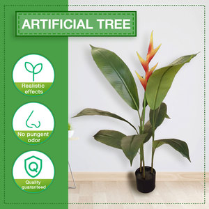 SKVT-Tang Strelitzia reginae Bird of <span class=keywords><strong>Paradise</strong></span> Artificial Interior/Exterior Decoración <span class=keywords><strong>tropical</strong></span> Living Office Certificado UV - Product Image 6