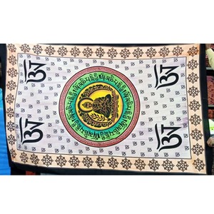 Tapices de Algodón con Estampado a Mano de la Mejor Calidad y Diseño Moderno para Decoración de Paredes, de Fabricante Indio GC-TP-103 - Product Image 1