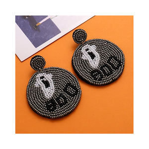 Los más vendidos, llegada, accesorios navideños de Halloween, venta al por mayor, Pendientes colgantes de calavera de calabaza para Halloween, Compra ahora a bajo precio - Product Image 3