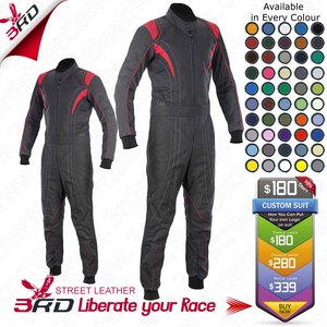 Costumes de voiture de course pour hommes de marque en gros personnalisés vêtements de sport de style OEM avec des caractéristiques respirantes et imperméables - Product Image 1