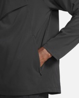Manteau d'hiver chaud à capuche en toile pour homme, coupe-vent softshell, col mandarin, léger, imperméable, écologique, réversible