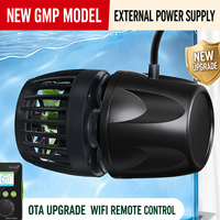 Générateur d'ondes pour aquarium, entraînement magnétique externe, DC 24V, contrôle WiFi Bluetooth via application, 9 modes d'ondes pour aquarium marin, récif corallien