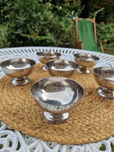 Tazón para servir alimentos de acero inoxidable para lanzar ensaladas o servir bocadillos disponible a precio de fábrica de La India - Product Image 3