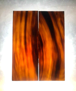 Plaques en corne de buffle d'eau naturelle véritable, échelles, blanc laiteux, pour montures de lunettes optiques, taille personnalisée - Product Image 1