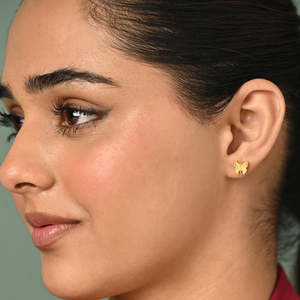 NOVAMART Fine Rhodium Plated <b>Diamond</b> Zircon & <b>Pearl</b> Stud <b>Earrings</b> for Engagement Wedding More Wholesale Export - Product Image 3