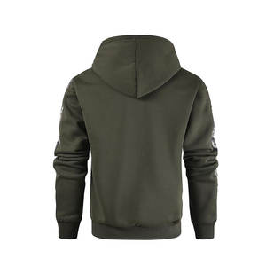 Sudadera con Capucha de Punto Grueso, Holgada, de Invierno, para Hombre, Mezcla de Poliéster/Algodón, Personalizada al por Mayor con Impresión Personalizada - Product Image 3