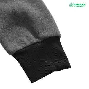 Sweat à capuche unisexe personnalisé streetwear par sublimation, coupe classique de haute qualité, 100 % coton molletonné/éponge française, séchage rapide, hiver - Product Image 3