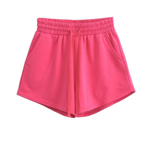 Pantalones cortos de entrenamiento sueltos de secado rápido para mujer, pantalones cortos deportivos para correr con bolsillo, hechos a medida, 2024 - Product Image 5