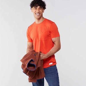 เสื้อยืดผ้าฝ้าย100% สำหรับผู้ชาย, เสื้อยืดแห้งเร็วปรับแต่งได้น้ำหนักมากดีไซน์โอเวอร์ไซส์เปล่าสำหรับพิมพ์ลายดิจิตอล - Product Image 3