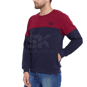 Men Winter Wear <b>Sweatshirts</b> Solid Color Split Color <b>Plain</b> <b>Sweatshirts</b> Fashion Wear <b>Sweatshirts</b> For Men - Product Image 4