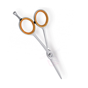 กรรไกรตัดผมมืออาชีพ สแตนเลส สำหรับช่างตัดผม ปลายคม พร้อมที่พักนิ้วปรับได้ - Product Image 4