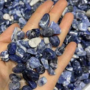 ชิปโซดาไลต์คริสตัลขัดเงาหินกึ่งมีค่าพรีเมียมสำหรับงานหัตถกรรมและคอลเลกชันอัญมณี - Product Image 2