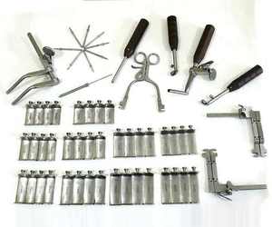 Juego de Retractores Cervicales Vertebrales Casper Azules, Instrumentos Ortopédicos Manuales para Columna Vertebral, Certificación CE, OEM, 3 Años - Product Image 2