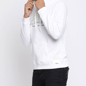 Sudadera con Capucha para Hombre, Estilo Urbano, Algodón Suave, Informal, para Uso Diario, Cálida, Moderna, con Logotipo Personalizado, OEM, ODM - Product Image 2