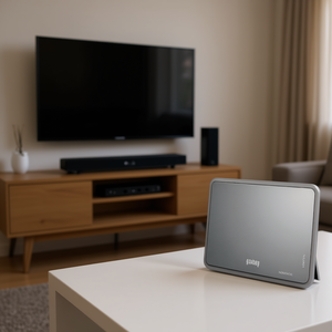 เสาอากาศภายในบ้านแบบสมาร์ทโฮม DVB-T กำลังขยาย 21dB สำหรับวิทยุ FM สายเคเบิลยาว 2 เมตร ขนาด 21x14x3 ซม. - Product Image 3