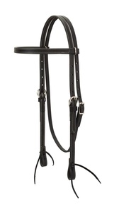 Nueva llegada de cuero genuino occidental sillín caballo brida conjunto vaquero Headstall con tachuela occidental para montar a caballo - Product Image 2