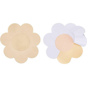 Protège-mamelons en silicone rembourrés, ruban adhésif invisible pour poitrine (lot de 10) avec coussinets non amovibles pour rallonges de soutien-gorge féminins - Product Image 6