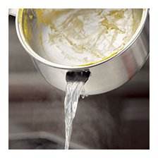 Olla de Baño María de Acero Inoxidable de 21 cm, Modelo 3545, Cromado Satinado, Marca Precision Pastry IGINIO MASSARI, para Ghidini Cipriano - Product Image 3