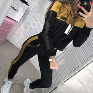 Top selling Fashion track suit 2 Piece Set Women Clothing winter Loose <b>Tracksuits</b> Casual Sets - Product Image 5