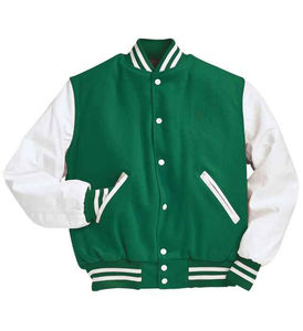 Hot selling most demanded Varsity Jackets for Men Stand Collar Woolen Fabric Casual CollegeBaseballjacket for men - Product Image 1