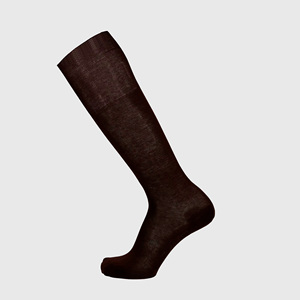 Calzini eleganti da uomo sotto il ginocchio in cotone Lisle di alta qualità - Product Image 1