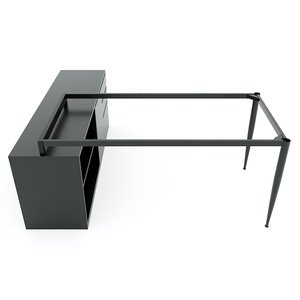 CONE II System 160x80cm Table <b>Legs</b> for Cabinet Minimalist Stainless Steel for Hospital Dining Table <b>Kitchen</b>-HCCN021 Concept - Product Image 1