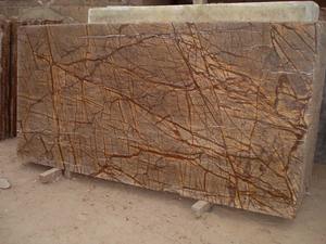 Mármol Natural Indio Marrón Selva Tropical ORRIS LIVING, Losa Grande para Encimera de Cocina, Superficie Pulida para Mueble de Baño - Product Image 6