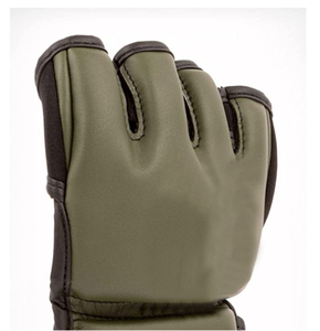 Guantes de Grappling de Piel Sintética PU de Alta Calidad, con Absorción de Humedad y Cierre de Gancho y Bucle, para Entrenamiento Unisex, Sparring, Kickboxing y Boxeo - Product Image 4