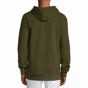 Best Selling Breathable <b>Men</b> <b>Sherpa</b> <b>Fleece</b> <b>Hoodies</b> Lon Sleeve Pullover Streetwear <b>Men's</b> Heavyweight <b>Sherpa</b> <b>Hoodies</b> - Product Image 4