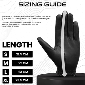 Gants de golf en cuir respirant100 % cuir véritable doux en peau de mouton anti-dérapant particule confortable gants de golf pour hommes - Product Image 6