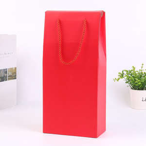 Fabricant professionnel de boîtes en carton ondulé portables sur mesure pour l'emballage de bouteilles de vin en verre - Product Image 5