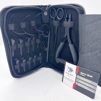 Kit de Herramientas para Extensiones de Cabello BM Matte, al por Mayor, de Alta Calidad, con Logotipo Personalizado, Alicates de Acero Inoxidable de Grado Quirúrgico