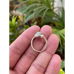 Anillo de Ojo de Gato con Crisoberilo Natural, Plata de Ley 925, Joyería de Piedras Preciosas Hecha a Mano, Proveedor Mayorista - Product Image 4