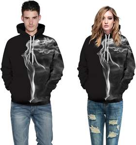 Sudaderas con Capucha Extra Grandes de Forro Polar Ecológico de Invierno Unisex de Alta Calidad, Tejido de Poliéster Grueso con Impresión por Sublimación - Product Image 2