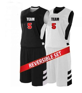Fitness Polyester tissu à séchage rapide hommes couleur unie personnalisé imprimé maillot de basket-ball maillot de basket-ball Shorts - Product Image 1